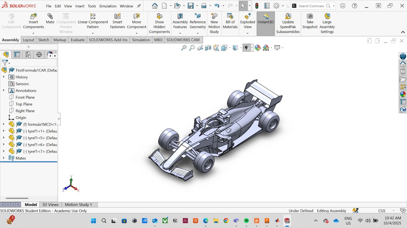 Formula 1 project image 1
